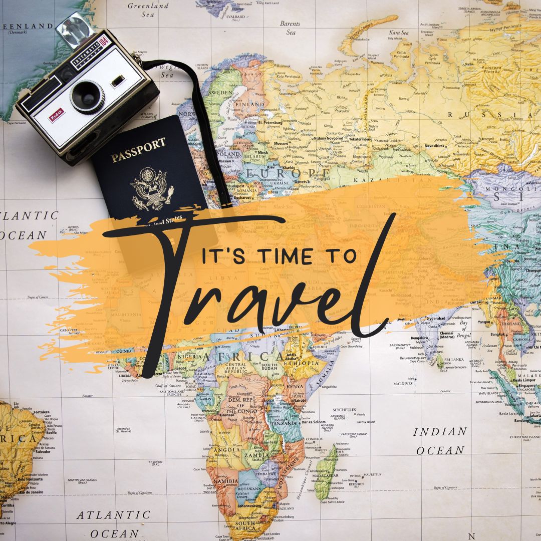 Travelers planning their journey